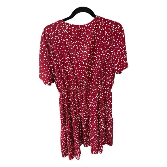 SHEIN plus size 2x curve red polka dot summer dress - Picture 4 of 6